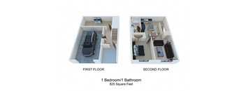 1 Bedroom / 1 Bathroom