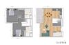 Townhouse 2 Bedroom BK Floor Plan Townhouse 2 Bedroom BK Floor Plan at Block C, San Marcos, CA
