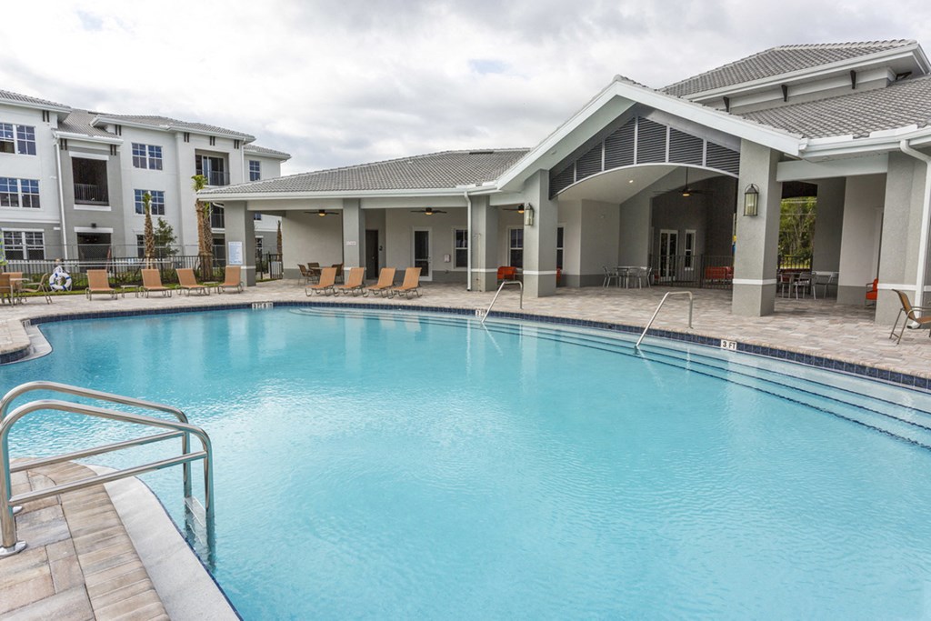Coralina Apartments | Cape Coral, FL | Island-Style Lagoon Pool