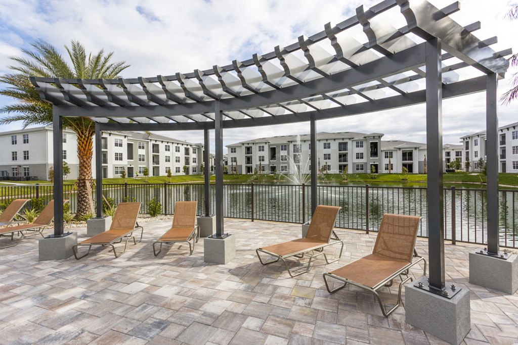 Coralina Apartments | Cape Coral, FL | Island-Style Lagoon Pool