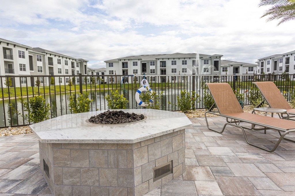 Coralina Apartments | Cape Coral, FL | Fire Pit