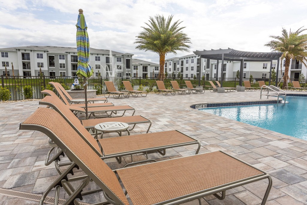 Coralina Apartments | Cape Coral, FL | Island-Style Lagoon Pool