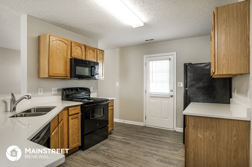 the kitchen of our studio apartment at