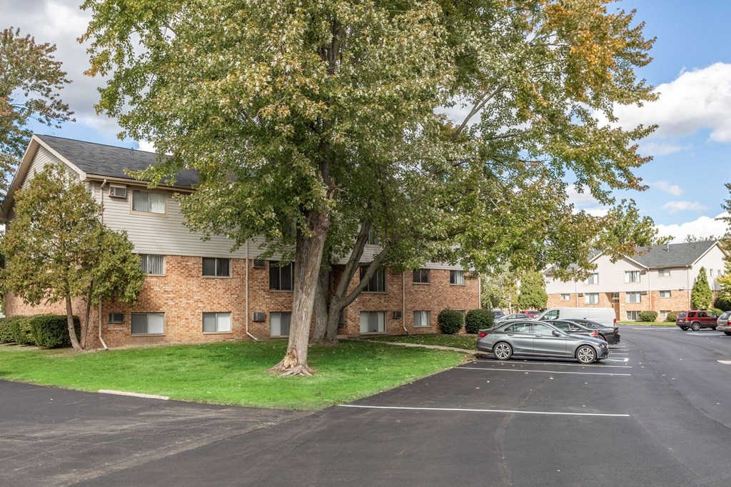 our apartments are located in a quiet neighborhood with ample parking