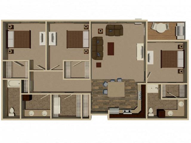 415 Lake Shore Drive 1-3 Beds Apartment for Rent - Photo Gallery 24