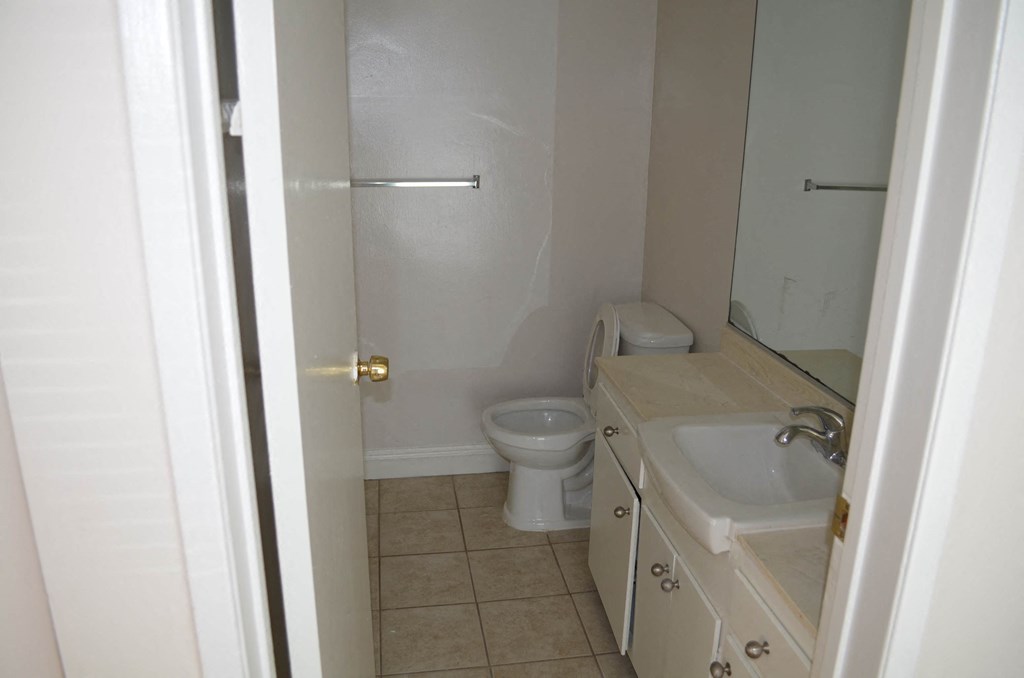 a bathroom with a sink and a toilet