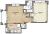 1 Bedroom/ Balcony