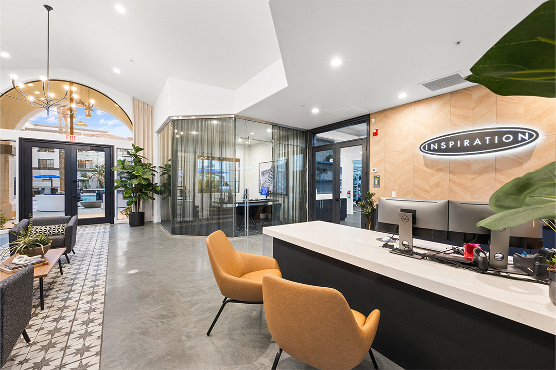 Inspiration at FLW - Leasing Lobby