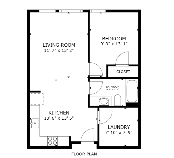 1 bedroom
