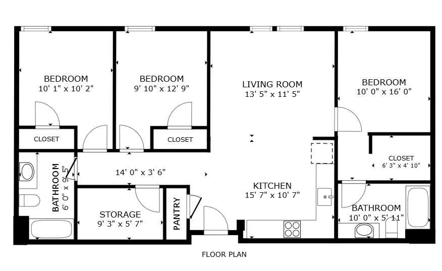 3 bedroom