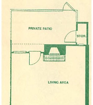 2 BR Townhome/1400