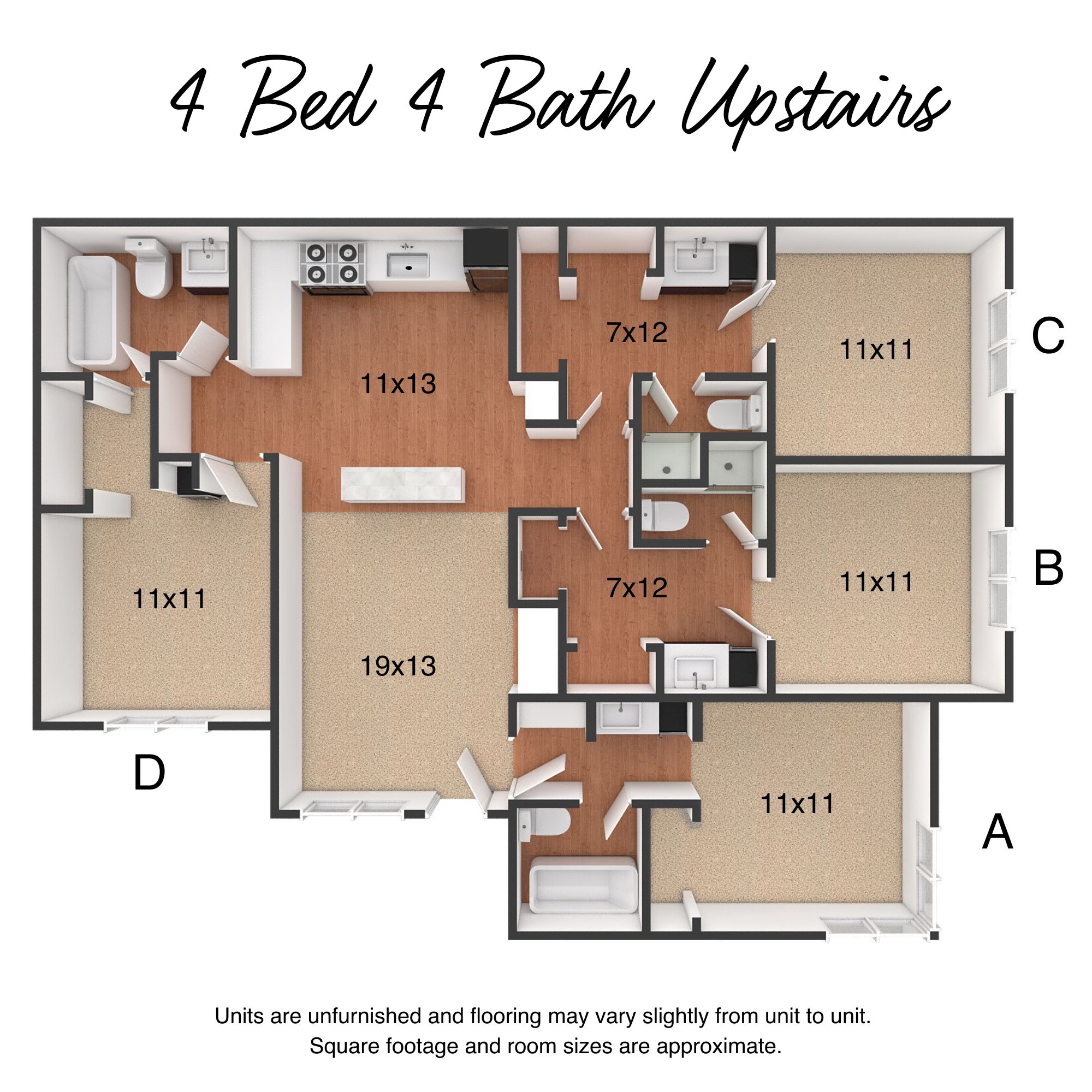 4 Bed 4 Bath