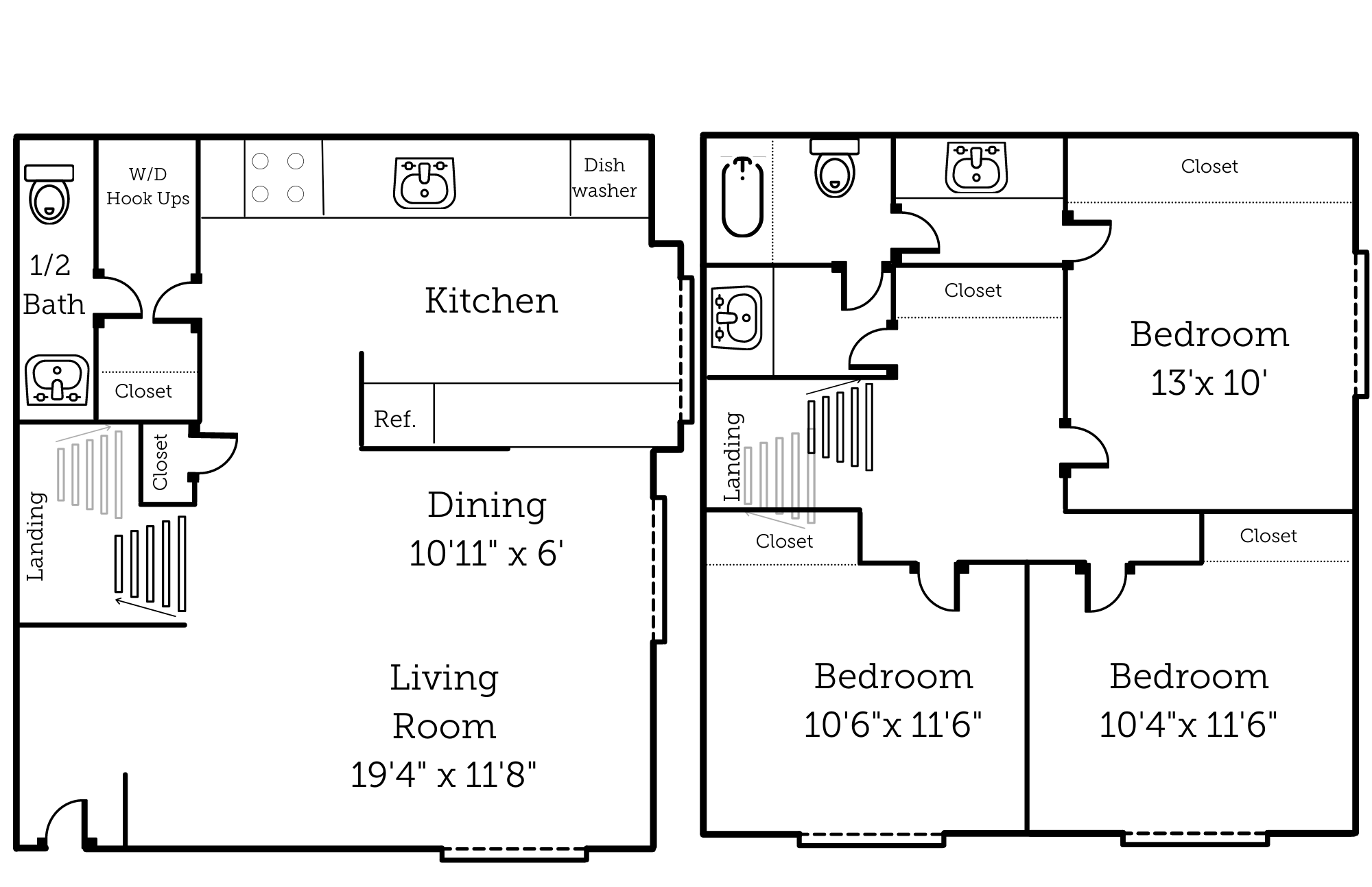 3x1.5 Townhouse - 1 LEFT