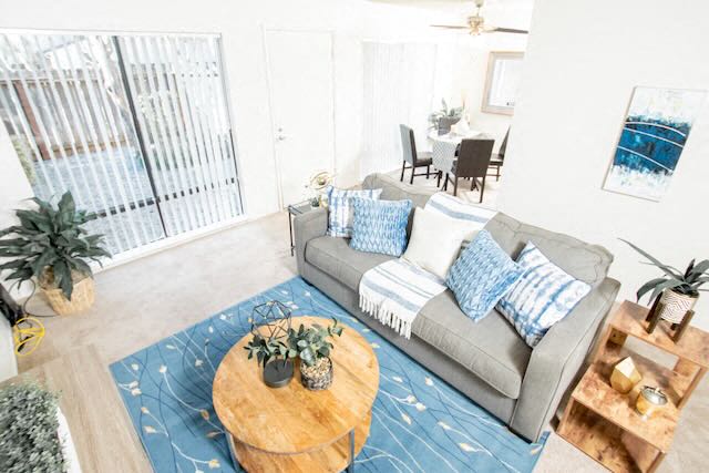 A living room at Casitas