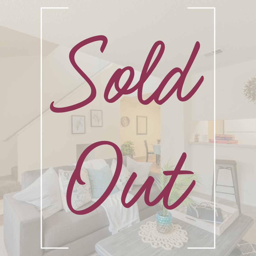 4x2 Townhouse- SOLD OUT