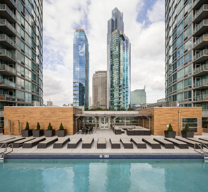 the pool at the ace hotel downtown