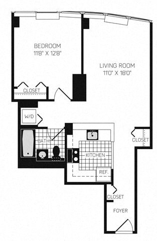 33 Hudson Street Studio-2 Beds Apartment for Rent - Photo Gallery 35