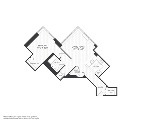 A1 floor plan