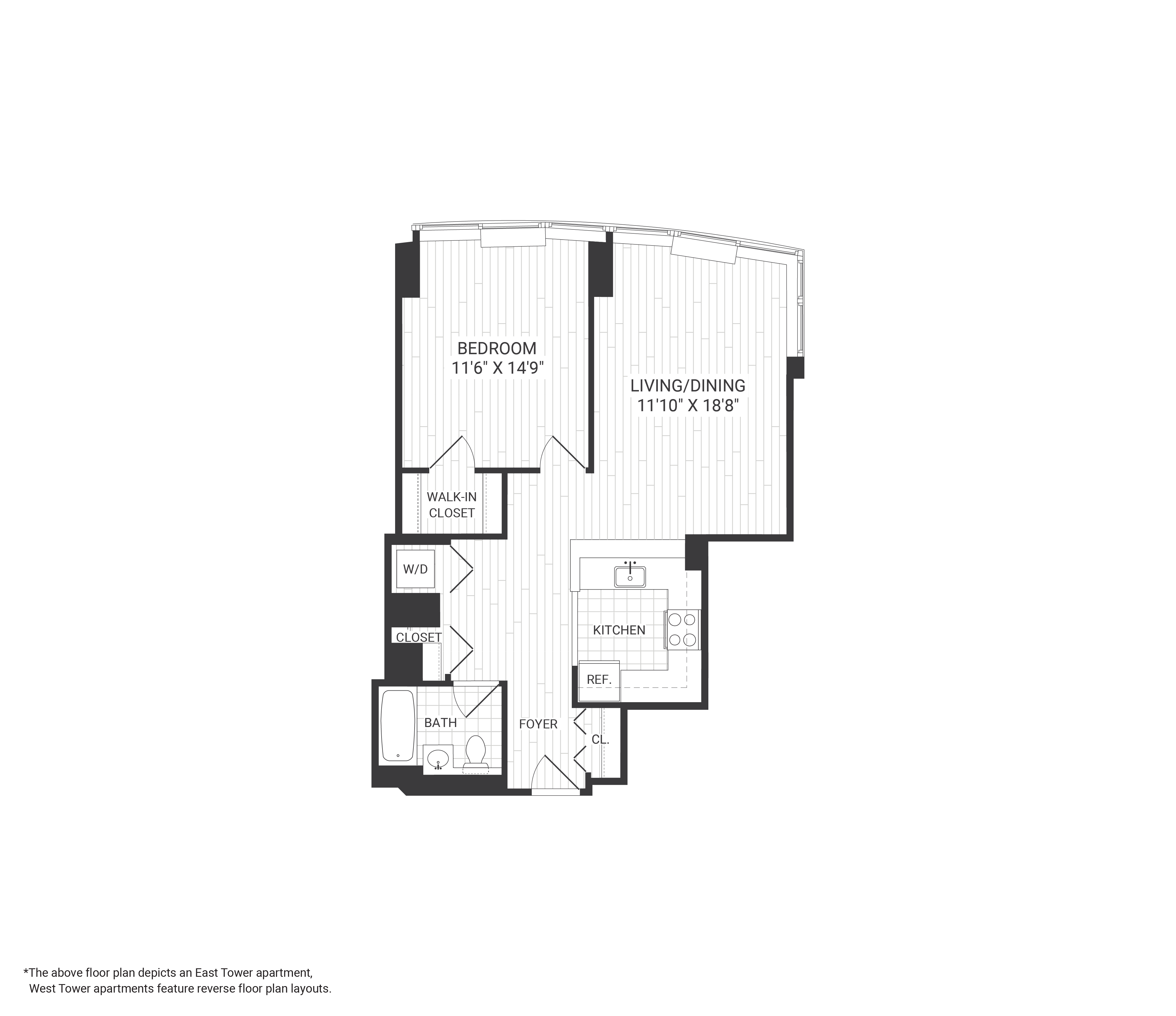 A2 floor plan