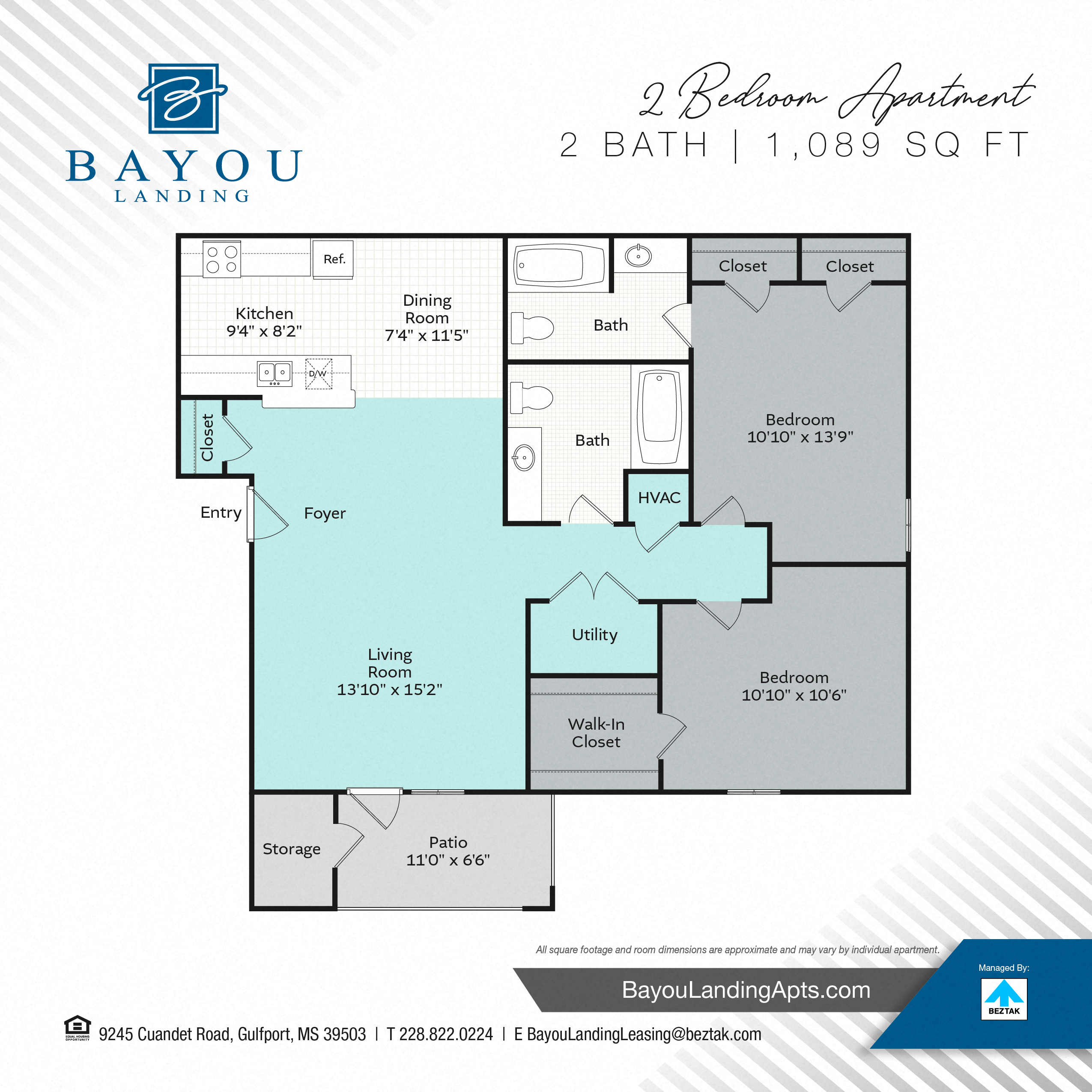 2 Bedroom