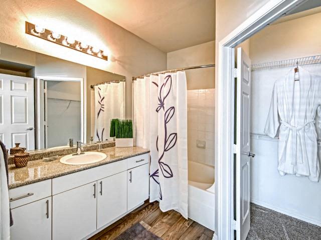 Bathroom With Walk In Closet