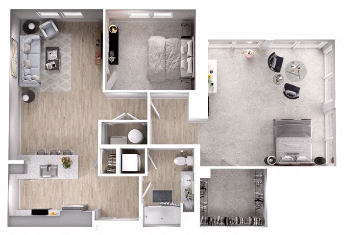 Magnificence floor plan at Lumen Magnificence floor plan at Lumen