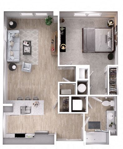 Prism floor plan at Lumen Prism floor plan at Lumen