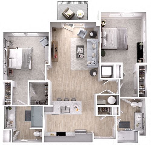 Radiance floor plan at Lumen Radiance floor plan at Lumen