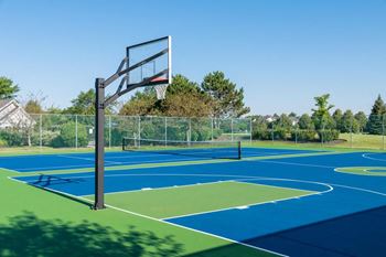 Basketball & Tennis Court