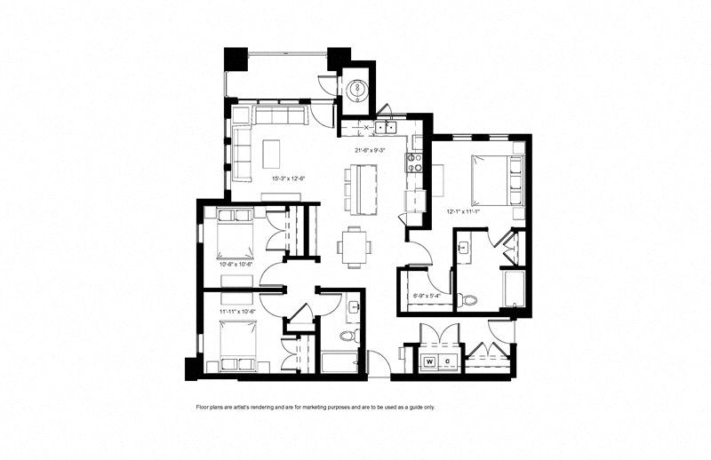 The Tenzing 3A dimensions