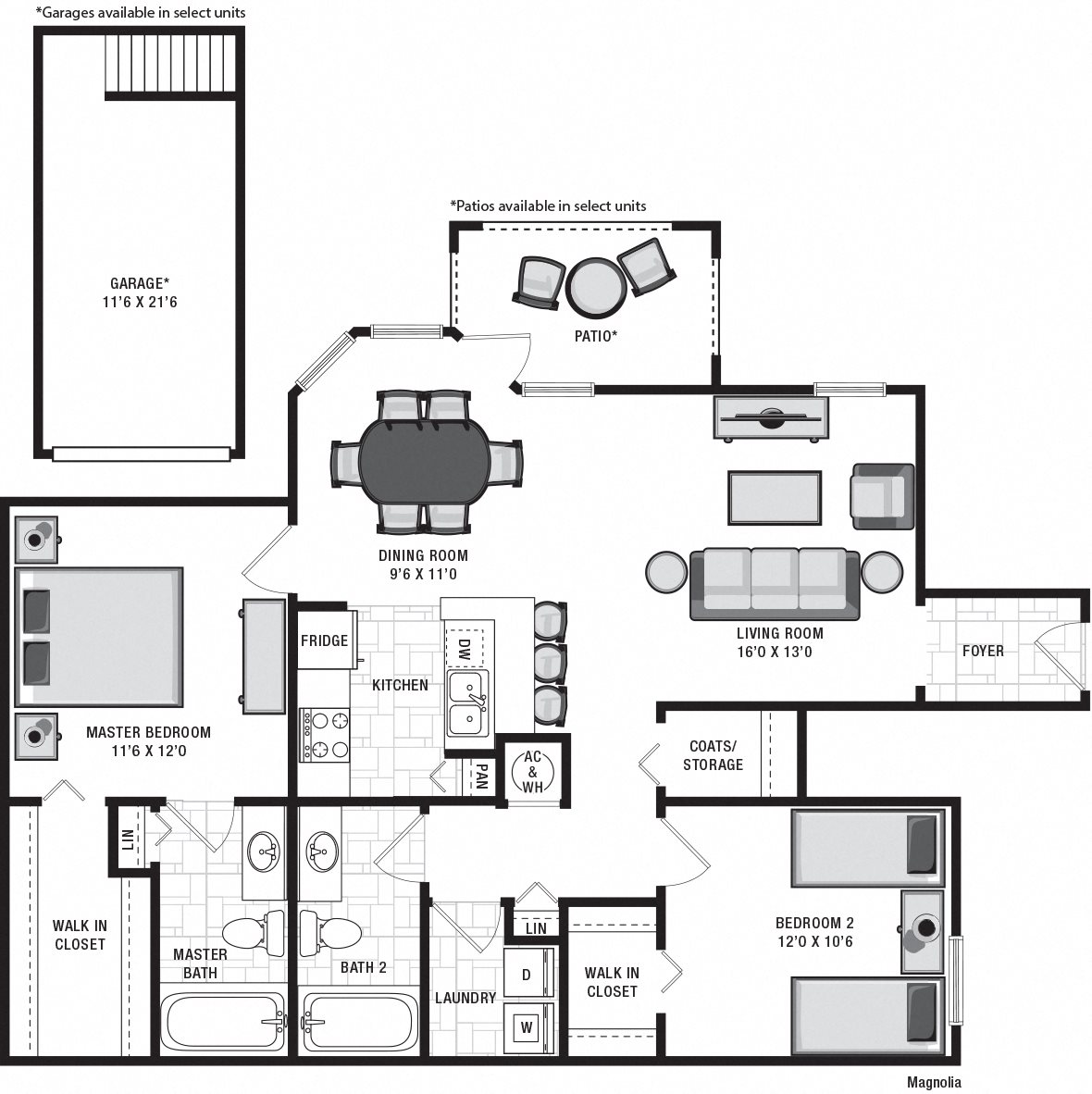 Floor Plans of The Preserve at Longleaf in Melbourne, FL