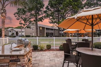 Poolside Cabana & Grilling Area