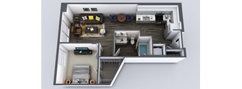 Be DTLA|a2|1x1|692 - 759 sf
