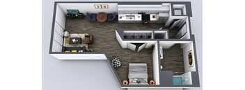 Be DTLA|s1|Studio|562 - 629 sf
