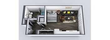 Be DTLA|s2|Studio|488 - 500 sf