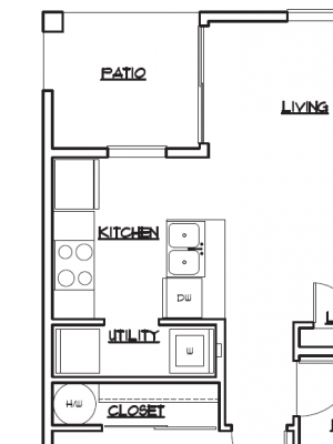 1X1 Standard 1st Floor