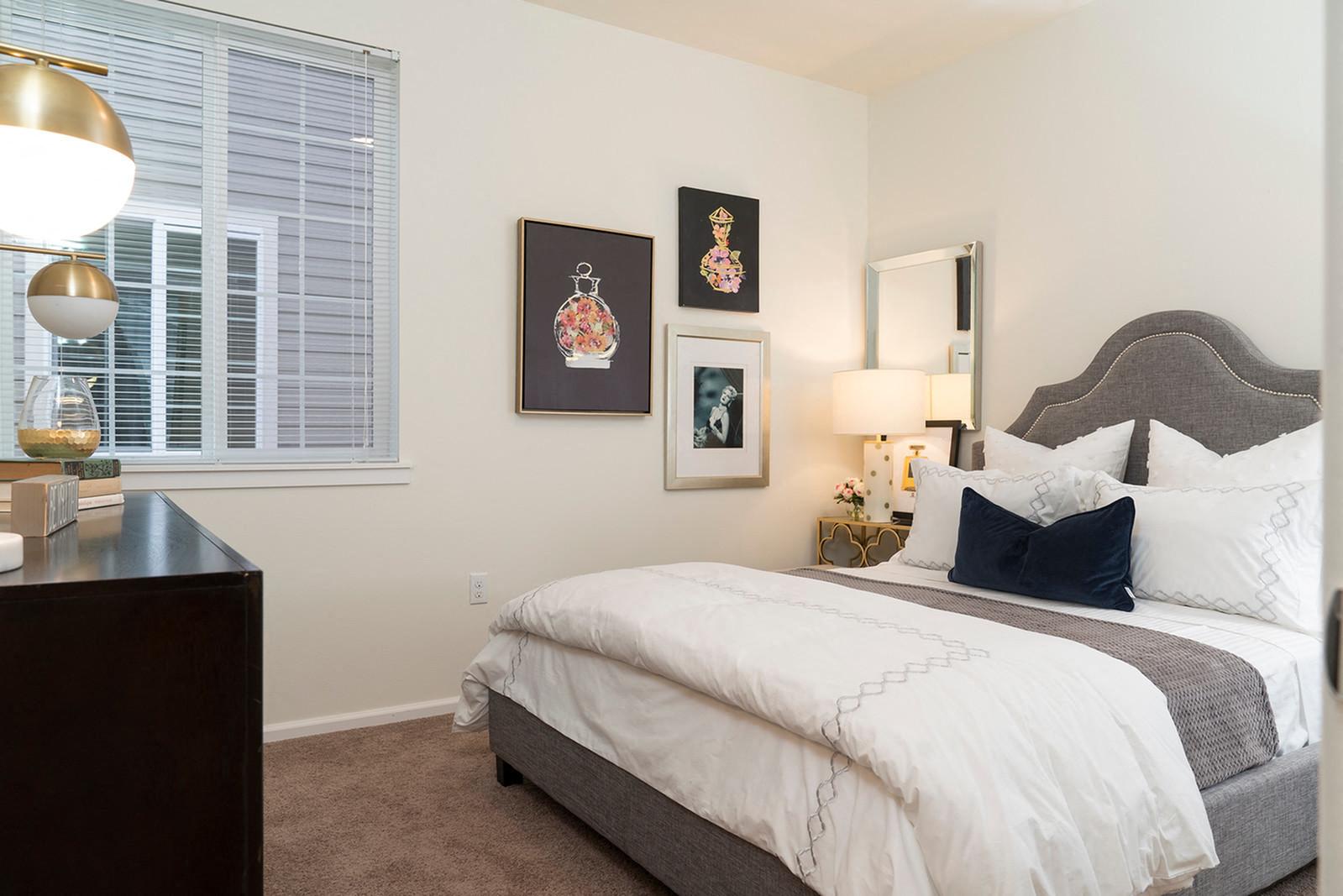 Bedroom in a 2 Bedroom Apartment  at 5100 Summit Apartments