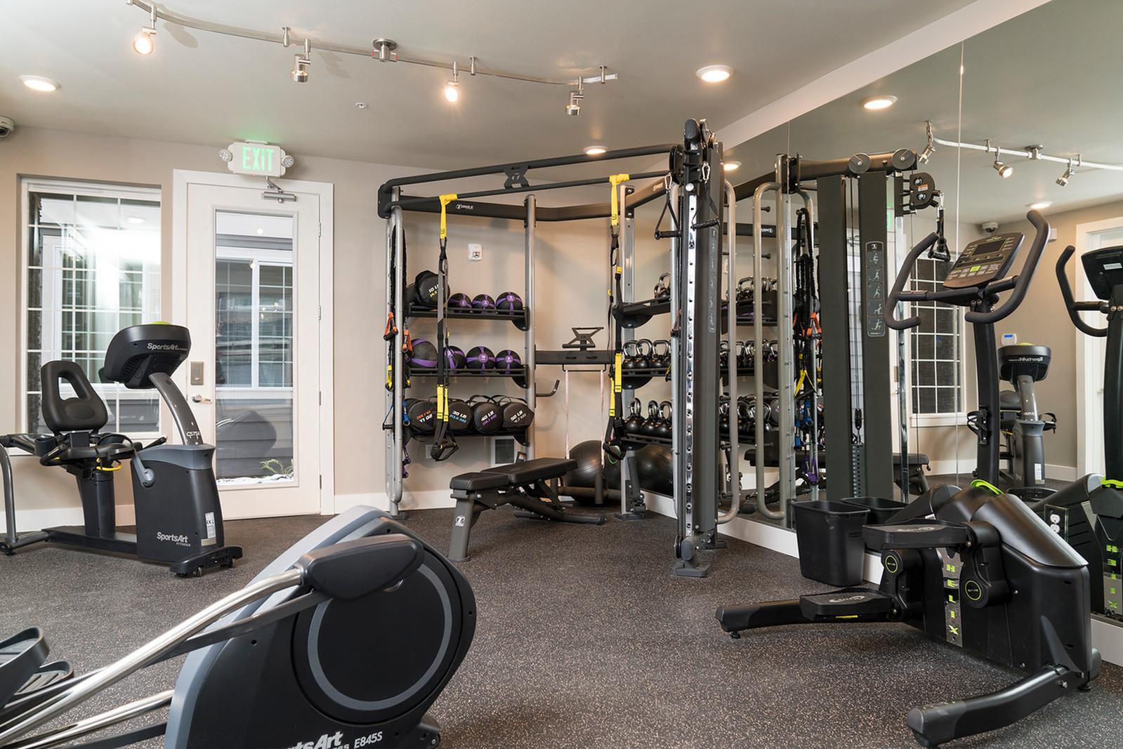 Fitness Center at 5100 Summit Apartments
