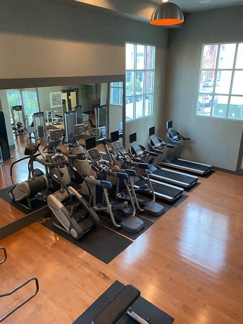 San Jose, CA Apartments for Rent - LINQ Fitness Center With Treadmills, Exercise Bikes, Free Weights, and More