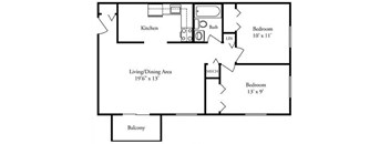 2 Bedroom- Azeeze Bates