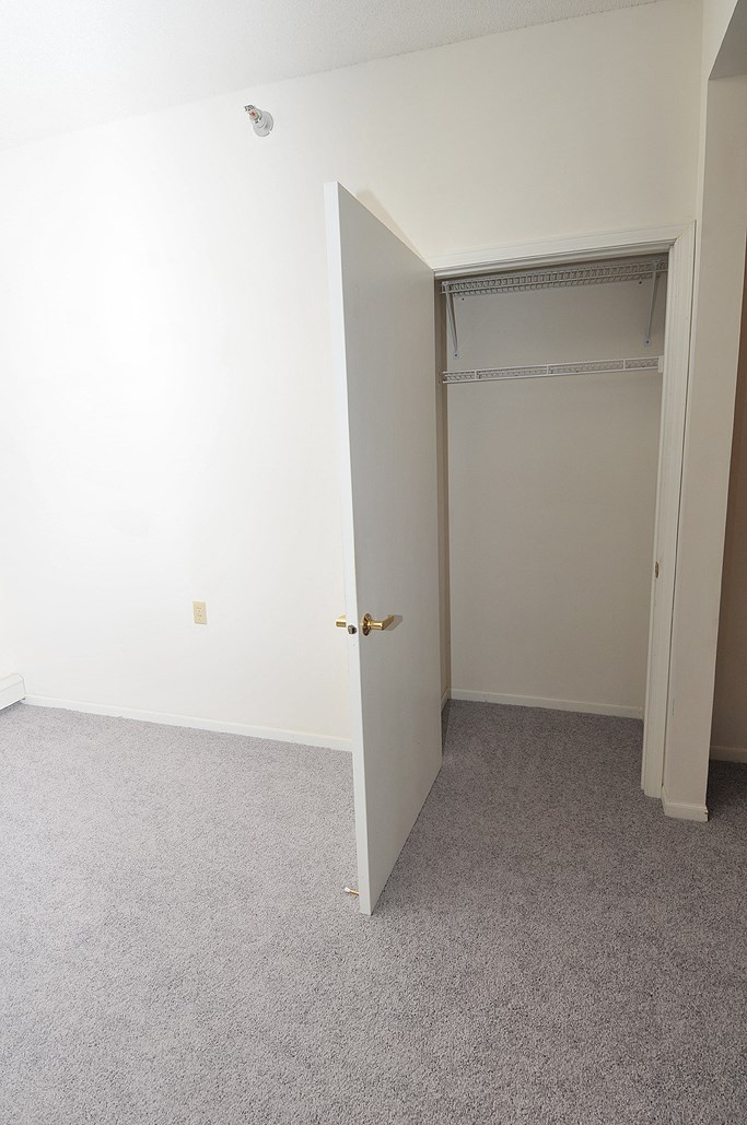 A photo of an apartment closet at The Androy Apartments in Hibbing, MN