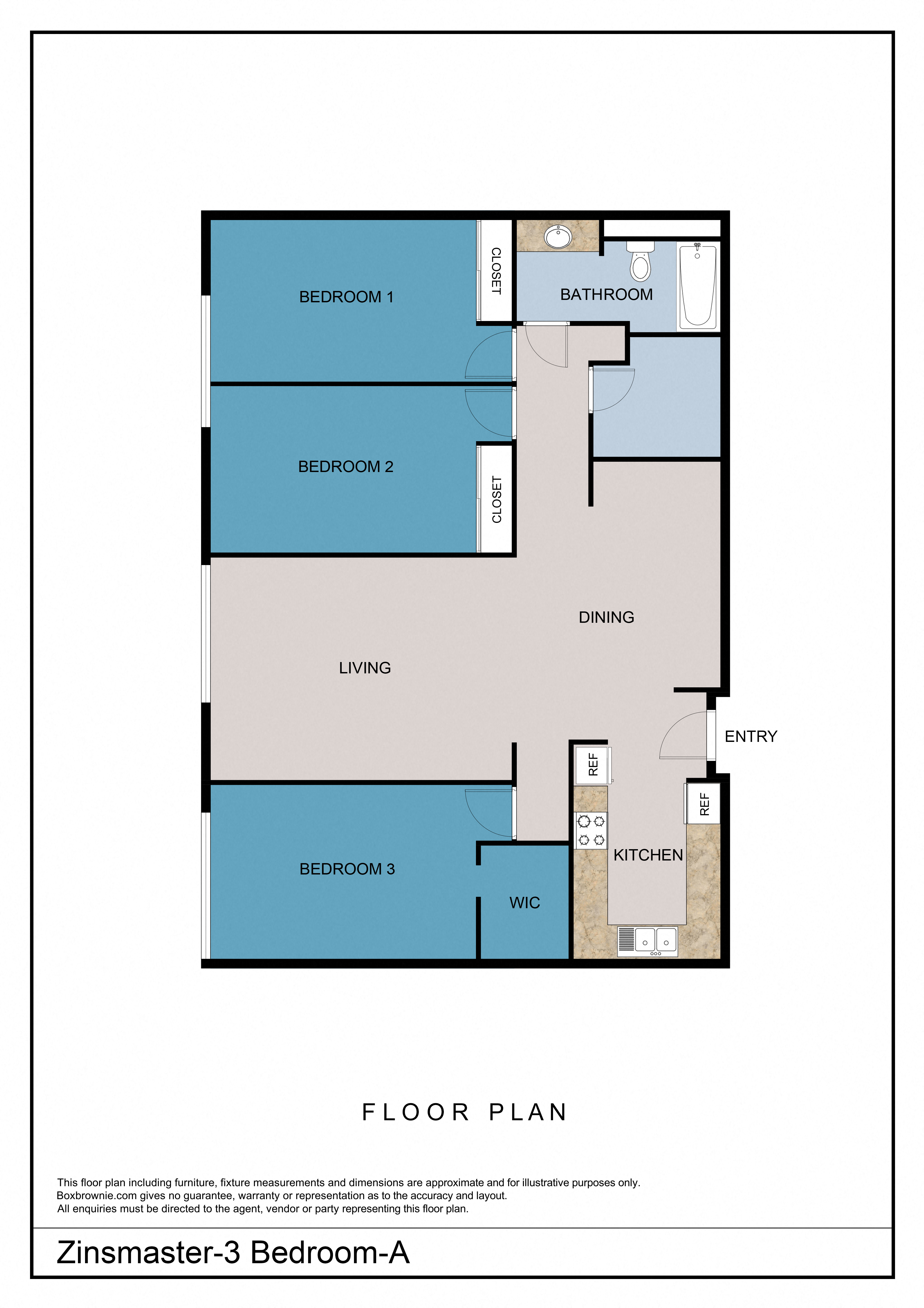 3 Bedroom