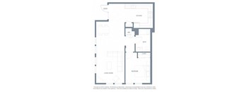 1 bedroom floor plan | Aventine Apartments Hercules CA