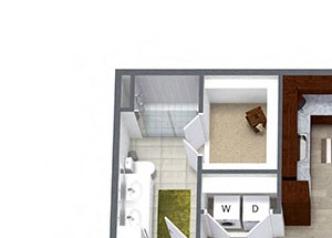 St. Andrews Westwood Green 2 bed 2 bath 1100 sqft