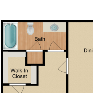 2 Bed | 2 Bath
