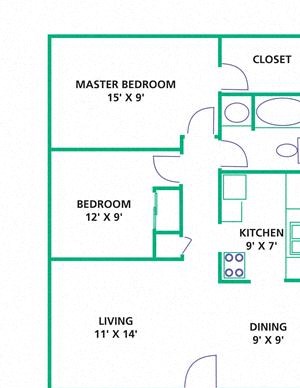 2 Bedroom