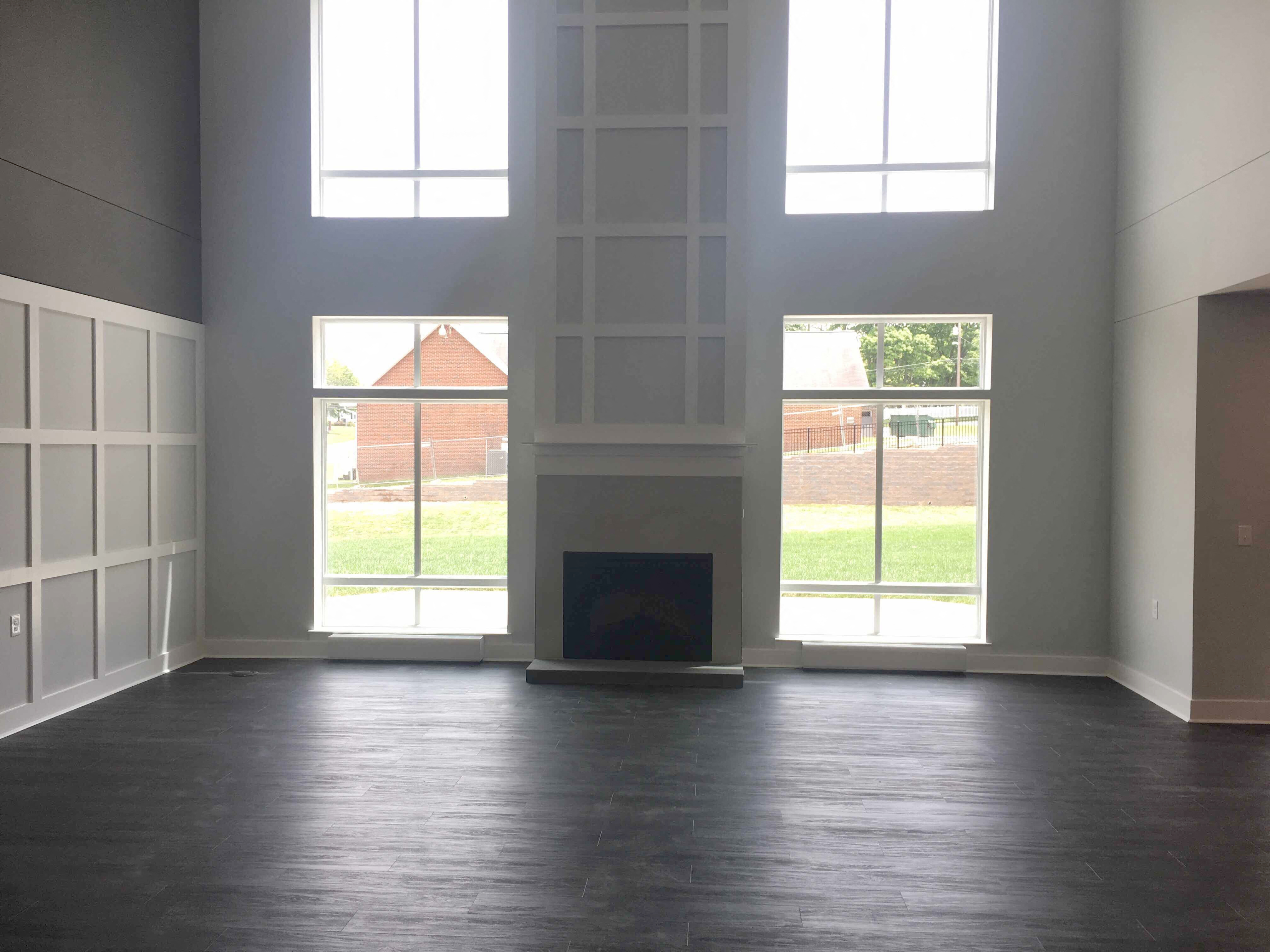 Resident Lounge with Fireplace