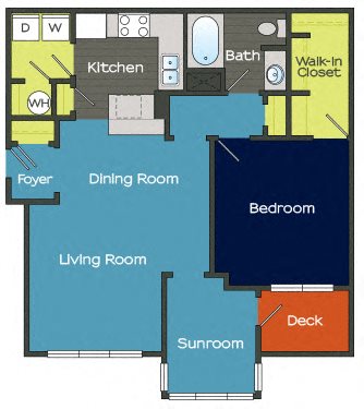 One Bedroom One Bathrrom with Sunroom One Bedroom One Bathrrom with Sunroom