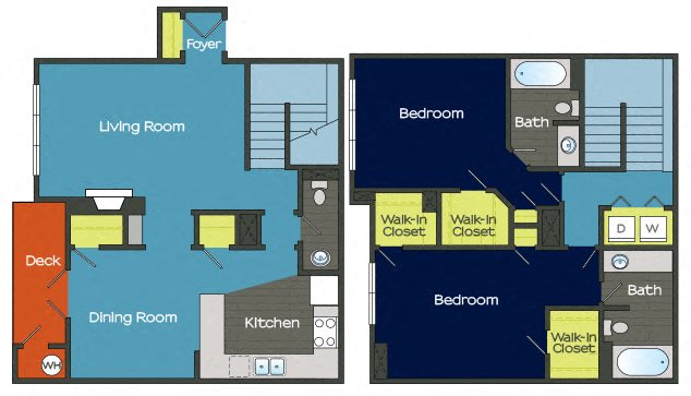 Two Bedroom two and a half bathroom townhome Two Bedroom two and a half bathroom townhome
