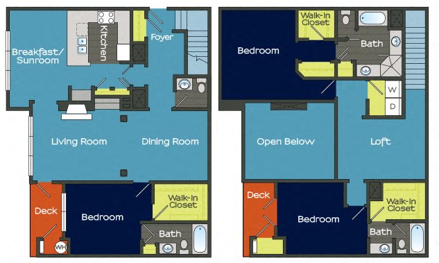 Three Bedroom Three Bathroom with a Loft Three Bedroom Three Bathroom with a Loft